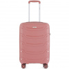Cestovný kufor Highbury Carbon 34 l - svetlo ružový