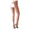Cottelli - Hodvábny lesk sex pančuchy (prírodné) - M