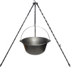 Perfect Cauldron kotlík na guláš liatina 16 l 10,5 kg, Perfect Cauldron klasická oceľová trojnožka 1,2 m na kotlík