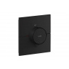 Axor ShowerSelect ID Termostatická batéria pod omietku, HighFlow, matná čierna 36774670-AX