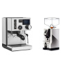 Rancilio Silvia BC PID + Eureka Mignon Perfetto, CR chrome