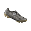SHIMANO Cyklistické tretry - SH-RX600 - hnedá/šedá 40