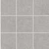 Rako Block mrazuvzdorná rektifikovaná dlažba 9,8x9,8x0,9 cm R10B Šedá matná DAK11781