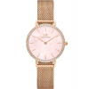 Daniel Wellington DW00100663 Ladies Watch Petite Lumine Bezel Melrose Pink 28mm 3ATM