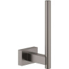 GROHE Essentials Cube držiak náhradného toaletného papiera, kartáčovaný tmavý grafit, 40623AL1