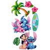 CUKROVÁ TLAČ Opłatek na Tort Cukrová hmota Stich Stitch Sada 36 + MENO