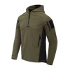 Helikon-Tex Range Hoodie - TopCool mikina s kapucňou, olivová/čierna - S