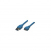 Techly 3.0m USB 3.0 A-Micro B M/M USB kábel 3 m USB 3.2 Gen 1 (3.1 Gen 1) USB A Micro-USB B Modrá (ICOC-MUSB3-A-030)