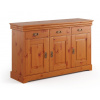 Toskania 1 komoda z masívneho dreva - medová borovica