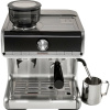Gastroback Design Espresso Barista pákový kávovar strieborná, čierna 1550 W s tryskou na horúcu vodu, s mlynčekom, s tryskou pre napenenie mlieka; 42616