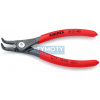 KNIPEX 49 21 A01 Precízne kliešte pre vonkajšie pokr. 3-10 mm zahnuté 90° pot.