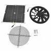 WENTYLATOR 12 V + SOLÁRNY PANEL 100 W