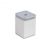 Walteco Nábytková noha hranatá 40x40x60mm, aluminium optik Množstvo: 1 ks , 50005