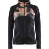 Dámská funkční mikina CRAFT Adv Essence Jersey Hood černá Velikost: M