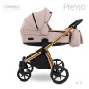 Camarelo Previo kombinovaný kočík Autosedačka (vajíčko): Bez autosedačky, Fabra: pr2