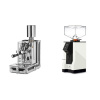 Rocket Espresso Porta Via + Eureka Mignon Perfetto, BL white