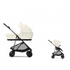 CYBEX Melio Carbon + Cot Set canvas white 2025