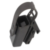 Rotační plastové pouzdro pro dvouřadý zásobník 9 mm Luger, ESP, MH-04-S, černé, s chlopní