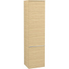 VILLEROY & BOCH Venticello závesná vysoká skrinka, 1 dvierka, pánty vpravo, 404 x 372 x 1546 mm, Nordic Oak, A95111VJ