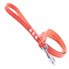 Vodítko Tamer Leather Classic Red, šírka 1,9 cm, dĺžka 115 cm