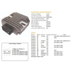 DZE 2371-01 DZE REGULÁTOR NAPÄTIA HYOSUNG GA/GF/GT/GV/RX 125 '04-'11 (32800-H01-413) (12V/25A)