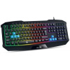 Genius KB-215 herná klávesnica CZ+SK (31310474106) USB / Lokalizácia SK / CZ / Podsvietená / Numerická časťČierna
