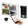 Videovrátnik MAILO 4-vodičový, 10“, Wi-Fi, dotykový displej, Full HD, čítačka RFID, kódový zámok