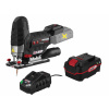 Parkside Performance® Aku priamočiara píla Psspa 20-Li E3 + Akumulátor 20 V 4 Ah + Rýchlonabíjačka 20 V 4,5A (800011295)