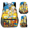 Made in China Dětský / studentský batoh s potiskem celého obvodu motiv Simpsonovi