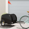 vidaXL Vozík za bicykel, čierny 45 kg, železo 94129