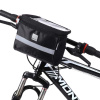 Držák Wozinsky - kapsa na kolo s upínáním na řidítka a objemem 2l (Wozinsky bike handlebar bag with phone case 2l black (WBB12BK))