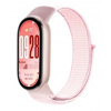 eses Nylonový remienok pre Xiaomi Smart Band 8, 9 a 10 - Svetle ružový