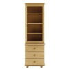 Casarredo WK-117 vitrína s úložným priestorom Morenie orech