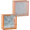 Fuchs Design Luxfera BM Cloud Reflex lesklá/mlč.sklo, oranžová, 19 x 19 x 8 cm