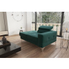Nábytek PEGAS s.r.o. Sofa lenoška TOSCANIA 135 cm - zelená, levá strana