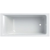 Geberit Selnova Square Vaňa obdĺžniková 180x80x42cm akrylátová + nohy, Biela GEB 554.386.01.1