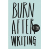 Burn After Writing - Teen