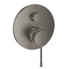 GROHE ESSENCE Podomietková páková vaňová batéria s 3 cest.prepínač,Br.Hard Grafit 24092AL1 GRO 24092AL1