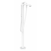 Hansgrohe Vivenis Vaňová batéria do podlahy, s príslušenstvom, matná biela 75445700-HG