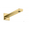 Hansgrohe 27694990 Rainifinity Sprchové rameno 389 mm, hranaté, leštený vzhľad zlata HG 27694990