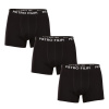 3PACK pánske boxerky Pietro Filipi čierne (3BCL002) XL