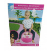 Gumová skákacia lopta Ø 45-50 cm, ružová Barbie (Gumová skákacia lopta Ø 45-50 cm, ružová Barbie)