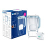 Brita Filtračná kanvica Glass Jug, 2,5 l, sklenená, svetlo modrá