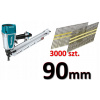 Sponkovačka, nastreľovačka - Úchyty pre AN924 Makita dĺžka = 90 mm, krúžok, pozinkované (Sponkovačka, nastreľovačka - Úchyty pre AN924 Makita dĺžka = 90 mm, krúžok, pozinkované)