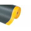 Protiúnavová rohož BS 9 K, PVC, čierna/žltá, šírka 91 cm, dĺžka max. 18,3 m