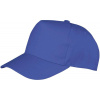 Result Headwear | RC084J, Detská 5 panelová šiltovka, modrá Royal