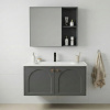 Súprava kúpeľňového nábytku s umývadlom Denver 80cm Grey