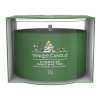 Yankee Candle votív v skle - Shimmering Christmas Tree 37 g