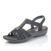 Dámske sandále RIEKER 60806-00 čierna S5 38