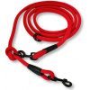 PafDog prepínacie extra pevné nastaviteľné vodidlo 14 mm, 1,5 m, červené